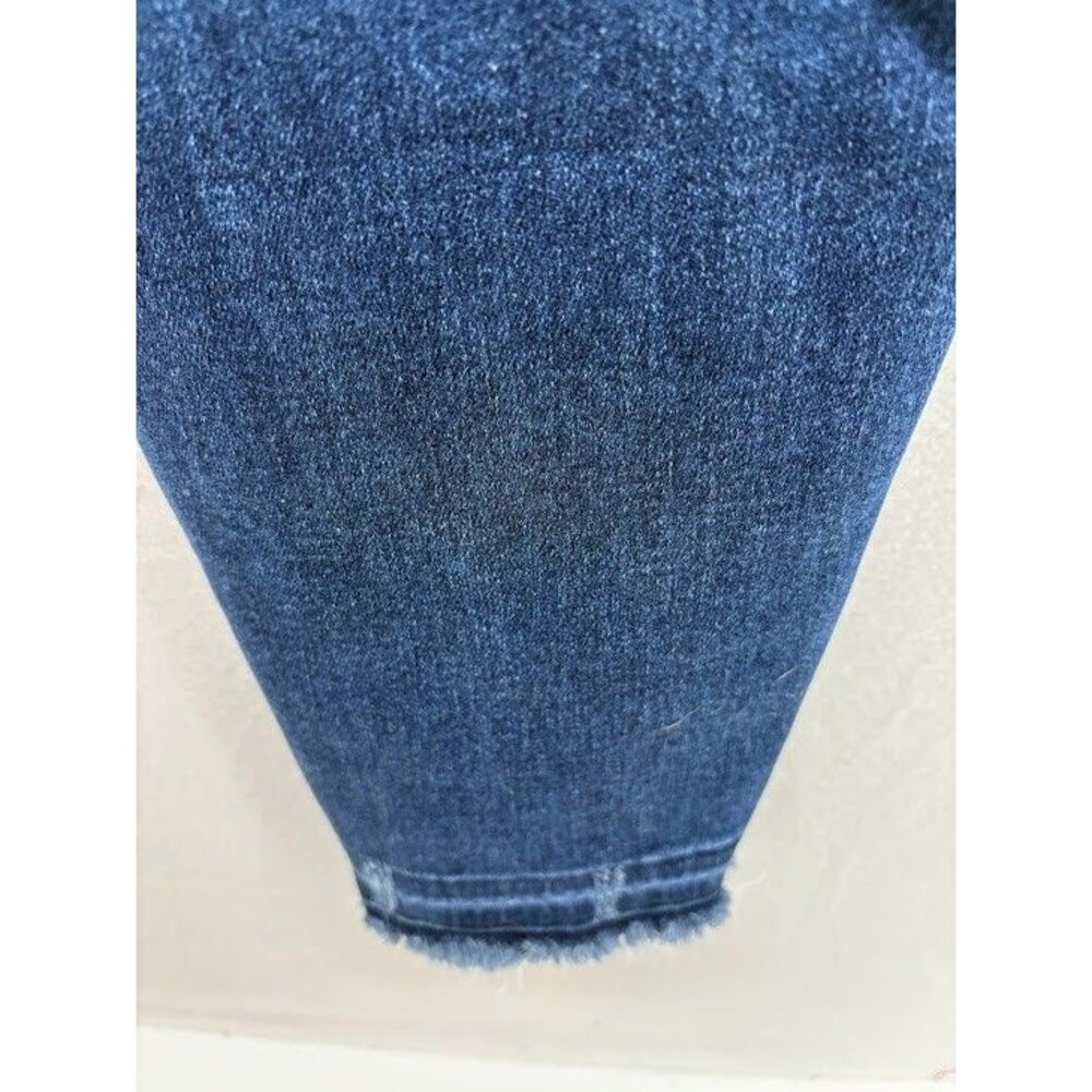 Vervet‎ Jeans Plus Size 20 Skinny Leg Raw Hem Stretch Medium Wash - Picture 8 of 10